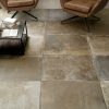 Corfe Beige Rustic Porcelain Living Room