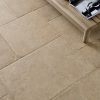 Beynac Taupe Earthy Colour Tones And Aged Surface Tiled Family Area