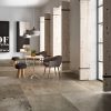 Rivoli Moka Tumbed Porcelain Tile 750 x 750mm Restaurant Floor