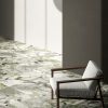 Bari Light Green Marble Effect Polished Porcelain