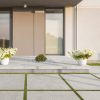 Gotham White Structured External Concrete Effect Porcelain 19mm