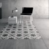 Monocrom 2 Modern & Traditional Italian Pattern Porcelain Tiles Office Feature Floor