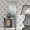 Monocrom 3 Modern & Traditional Italian Pattern Porcelain Tiles Dressing Room Feature Wall