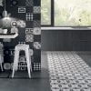 Monocrom 3 Modern & Traditional Italian Pattern Porcelain Tiles Kitchen Floor And Feature wall