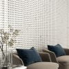 Breccia White Mosaic Feature Wall