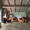 Cast Golden, Antiqued Metal Effect Porcelain Tile Barn Conversion