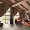 Cast Golden, Antiqued Metal Effect Porcelain Tile Barn Conversion Living Room Laid Herringbone