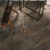 Cast Rust, Antiqued Worn Metal Effect Porcelain Tile Retro Gym