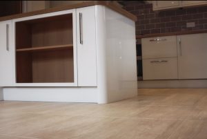 Munich wood flooring in kitchen