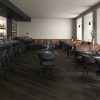 Melfort Mid brown restaurant wood effect floor tile