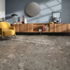 Milan Anthracite Semi Polished Porcelain Tile