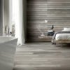 Brunswick Dark Grey Wood Effect Bathroom Bedroom Tile