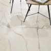 Borghini Porcelain Polished White Marble Floor Tiles