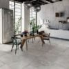 Earth Grey Kitchen Stone Effect Porcelain Tile