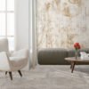 Earth Grey Living Room Stone Effect Porcelain Tile