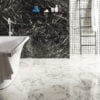 Grigio Carnico Black Marble Effect Porcelain Wall Tiles
