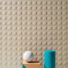 Kubus Ivory 3D Geometric Statement Wall Tile