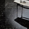 Portoro Black Polished Marble Effect Porcelain Floor Tiles