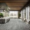 Valmalenco Grey Quartzite Restaurant Flooring Tiles