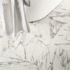 Prominence Statuarietto Polished White Marble Bathroom Floor Tile