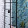 Atlas Blue Shower Wall and Floor Tiles
