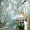 Woodland Glade Melange Green Bathroom Tiles