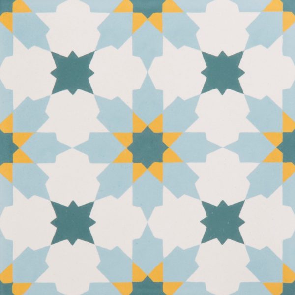 Vacation Tangier Encaustic Style Porcelain Tile