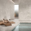 Romano Grey Travertine Porcelain Swimming Pool Tiles
