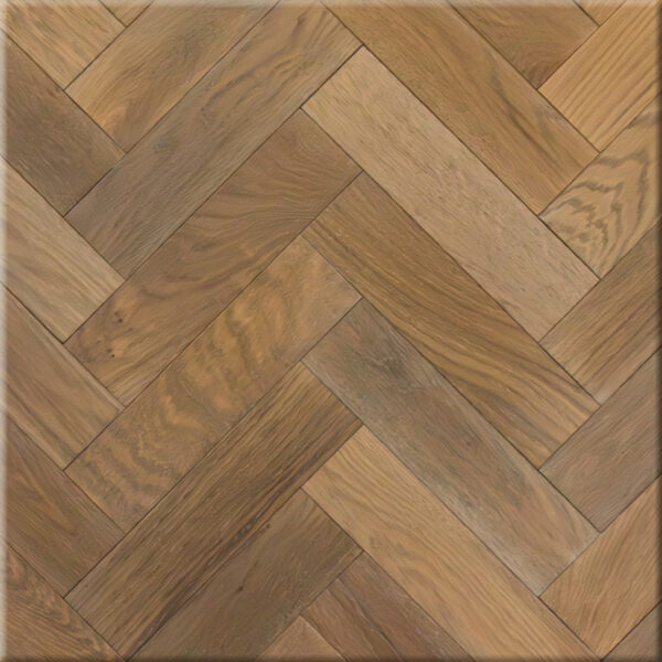 Lytham grey brown herringbone flooring