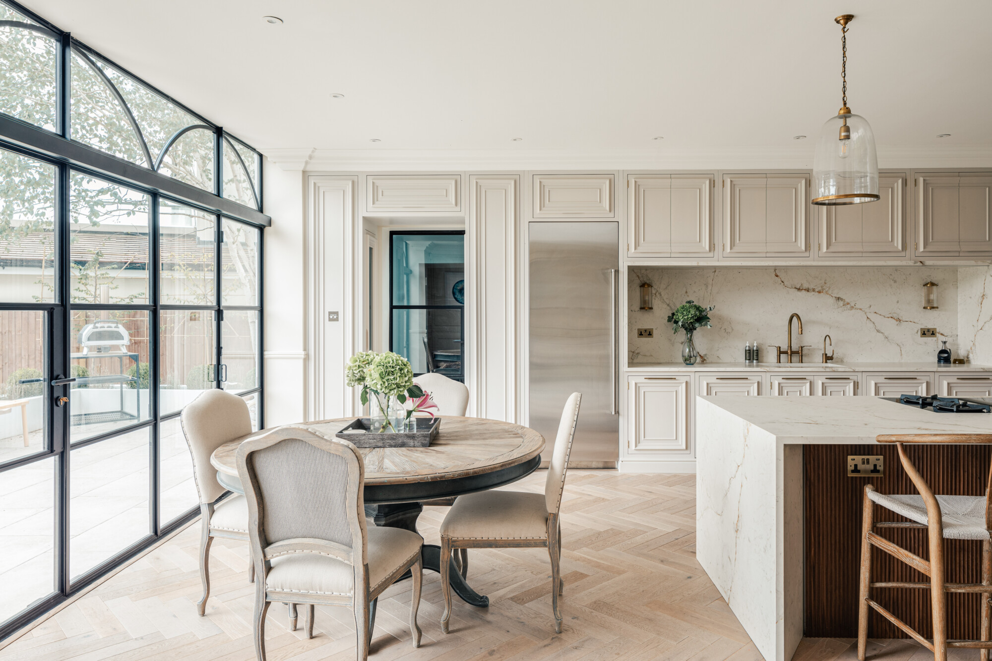 Richmond Oak Herringbone Kitchen Family Room Flooring Richmond Oak Herringbone Kitchen Family Room Flooring