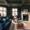 Richmond Oak Herringbone Living Room Flooring